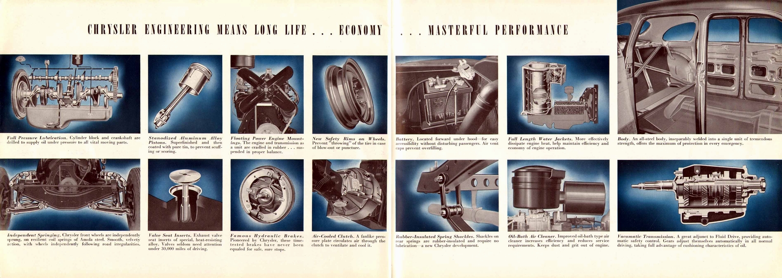 1941 Chrysler Prestige Brochure Page 13